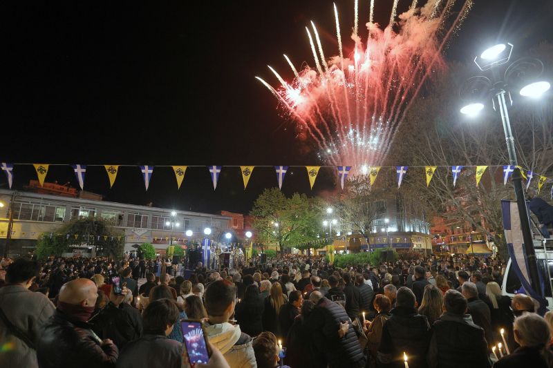 Η Ανάσταση στη Μητρόπολη Δράμας